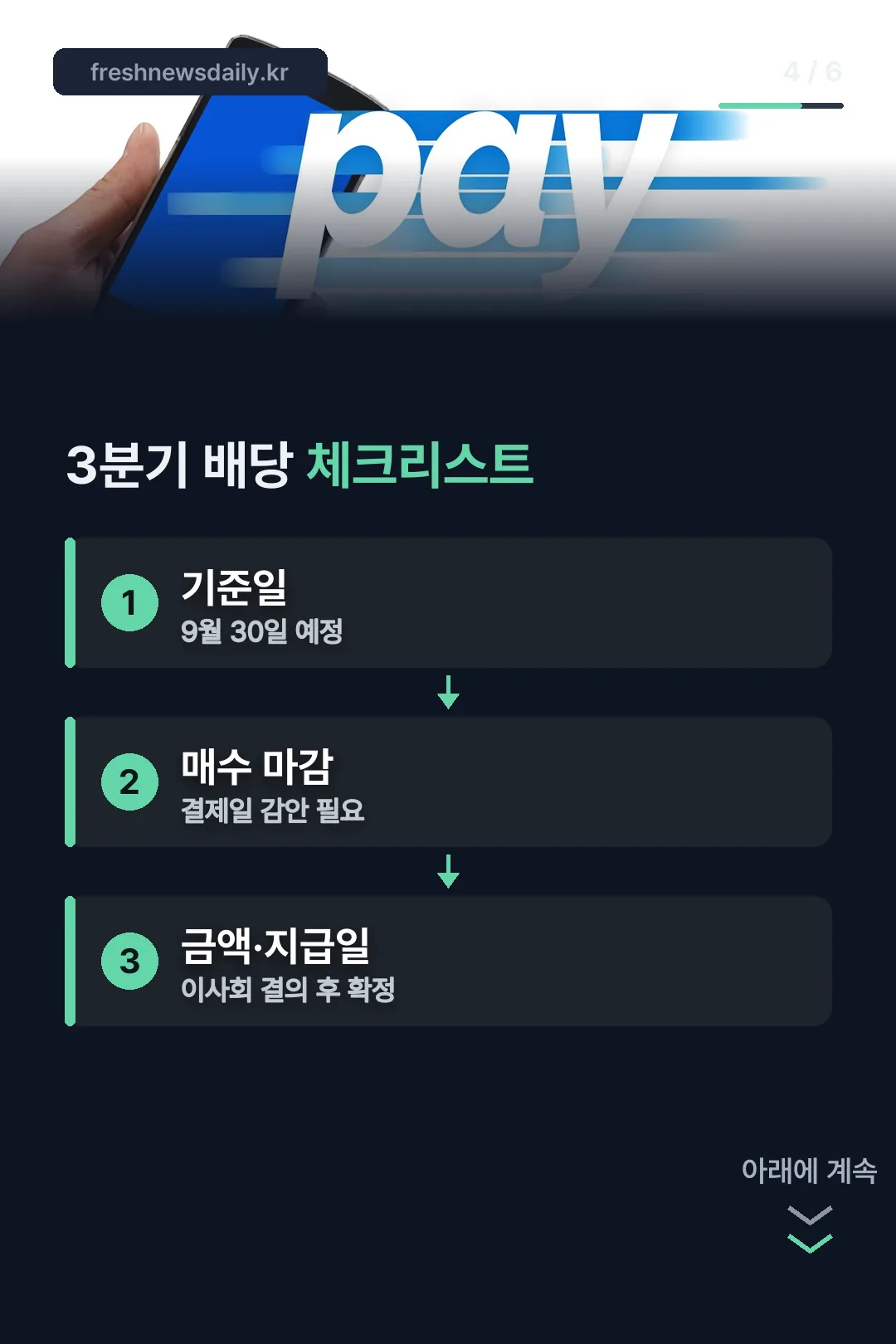 3분기 체크리스트